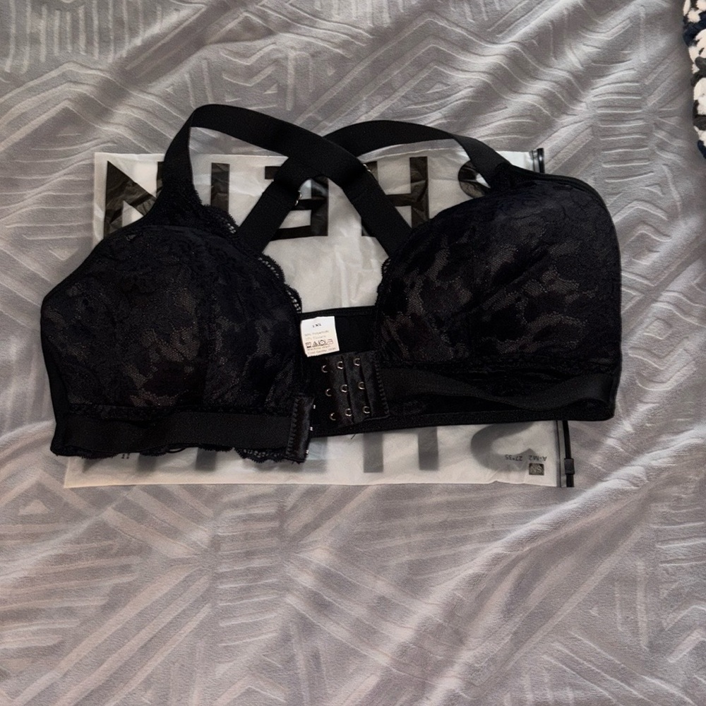Black Lace Women's Bra